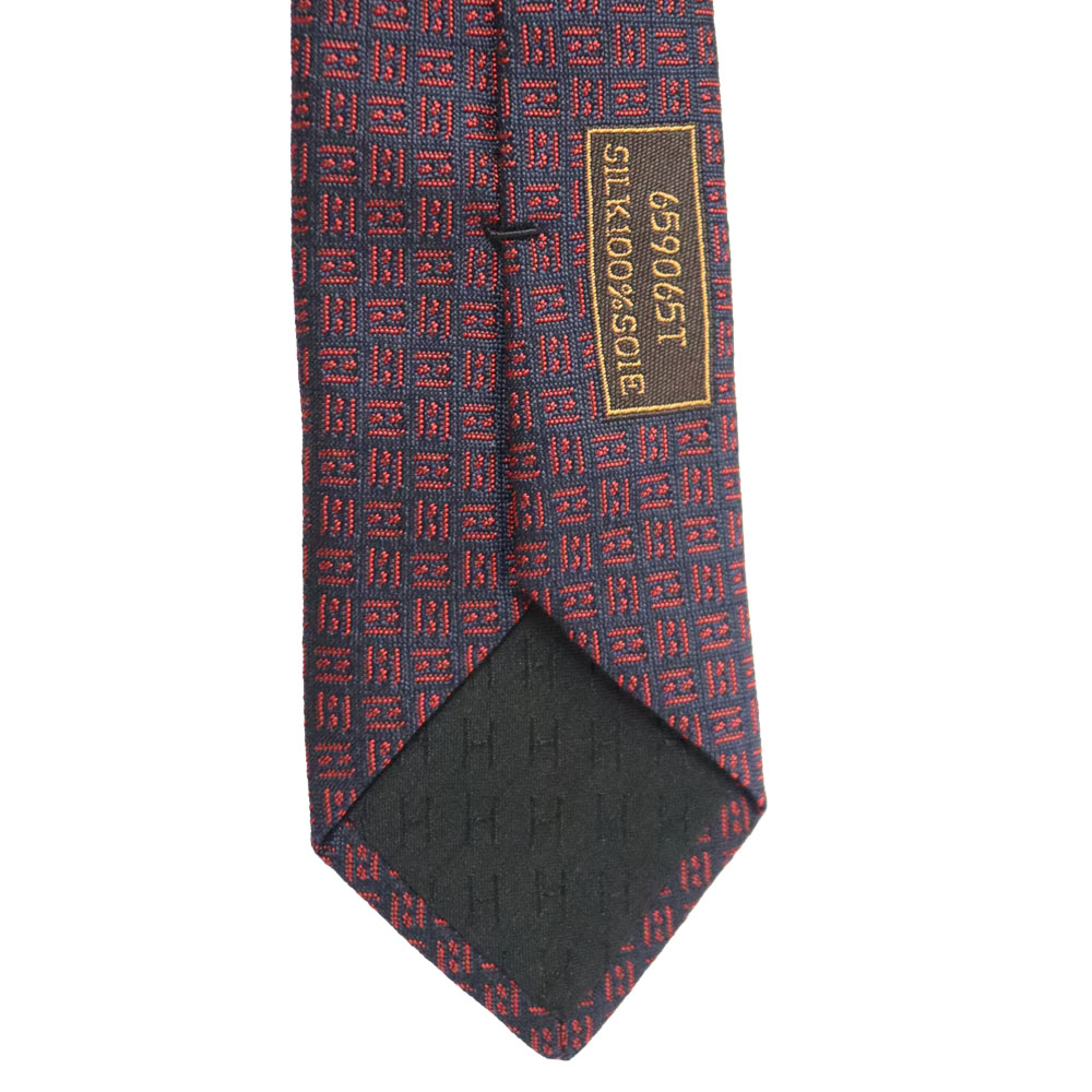 美品 HERMES エルメス ジャガード スクエアドット柄 ネクタイ ホワイト 美品 HERMES エルメス ジャガード スクエアドット柄 ネクタイ