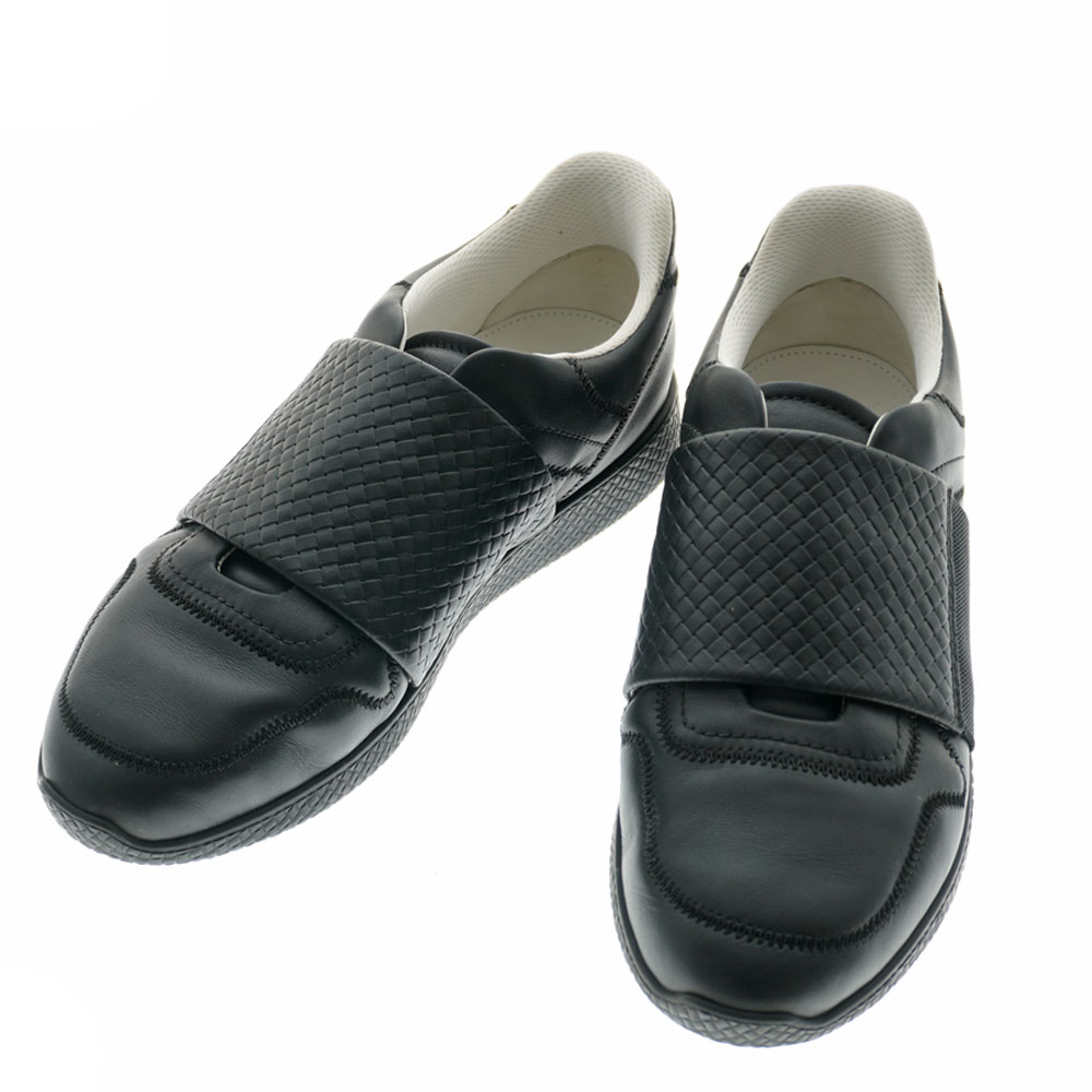 【新品】Bottega Veneta　レザーサンダル　ブラック BOTTEGA VENETA ブラックレザーサンダル38 Bottega Veneta レディース