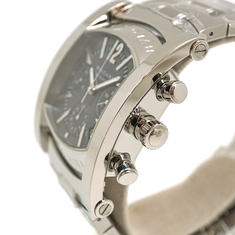 ジャンク BVLGARI アショーマ クロノ AA48SCH 自動巻き 時計 レンタル商品【AA48SCH】BVLGARI アショーマ クロノグラフ｜カリトケ