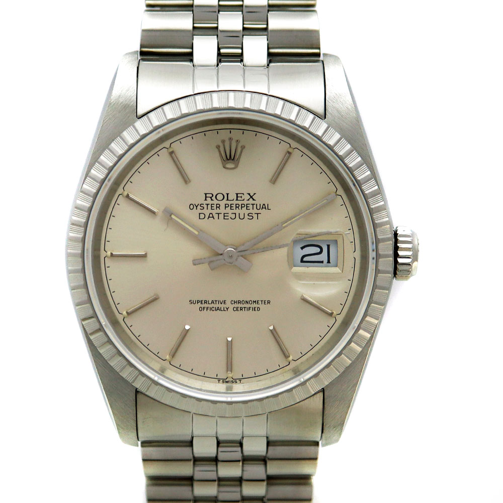 ロレックス Rolex 16220 デイトジャスト シルバー 【中古】