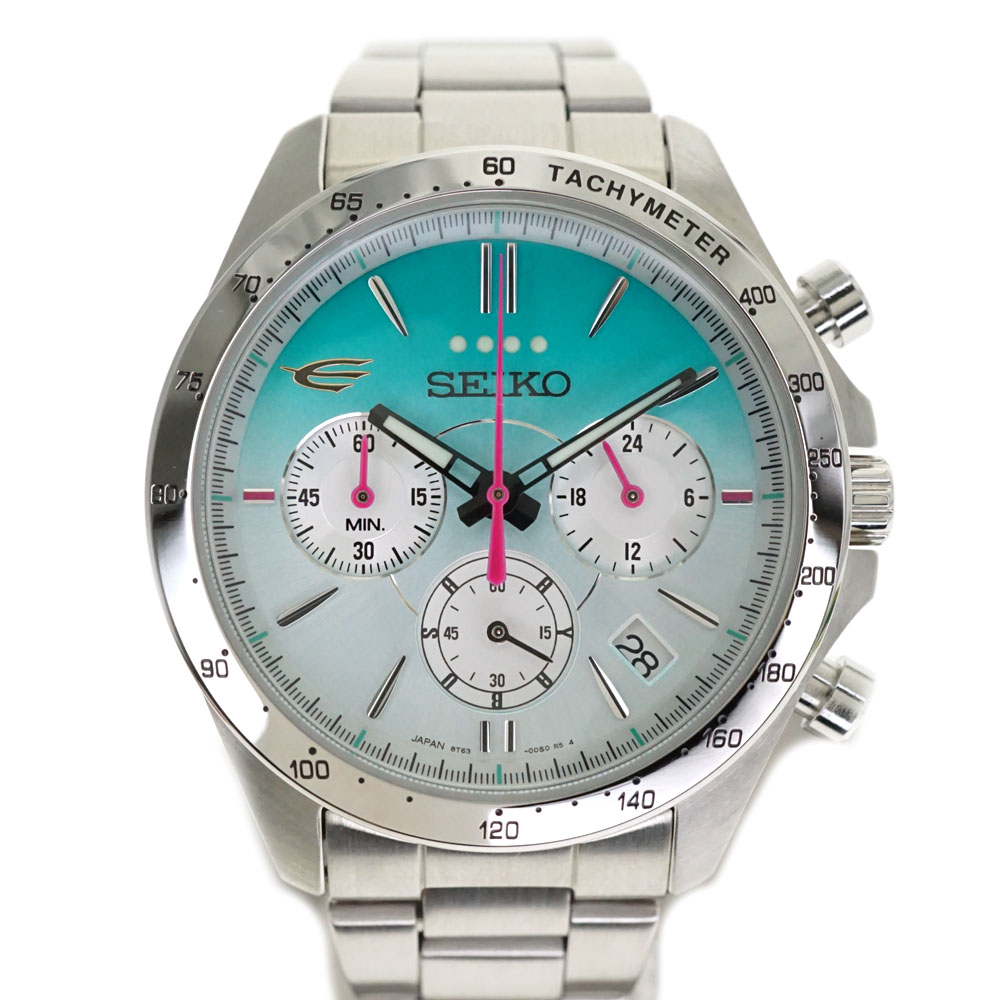 SEIKO E5系はやぶさ 10周年記念ウォッチ クォーツ 8T63-00R0 セイコー / SEIKO クロノグラフ E5系はやぶさ10周年記ウォッチ