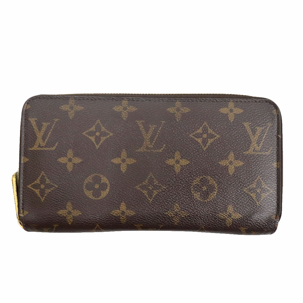 ルイヴィトン Louis vuitton M42616 ジッピーウォレット モノグラム ユニセックス【中古】