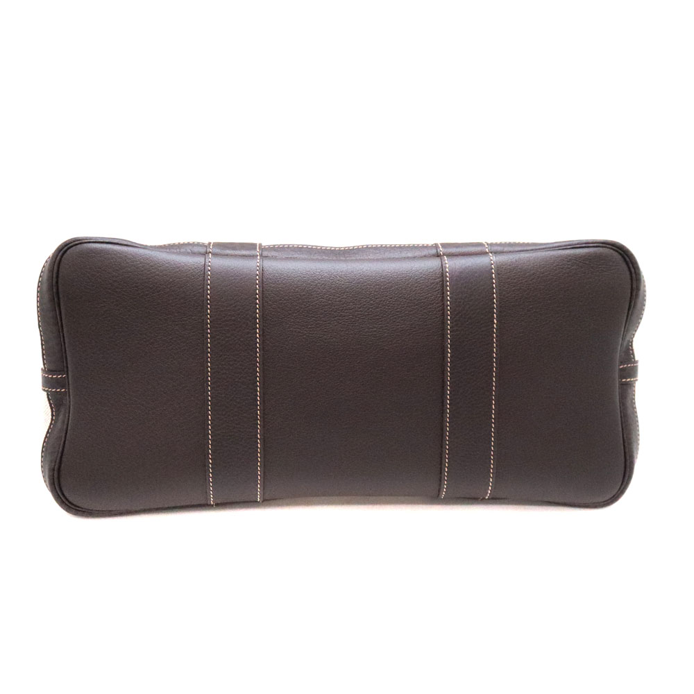 エルメス HERMES ガーデンパーティー PM ブラウン キャンバス 楽天市場