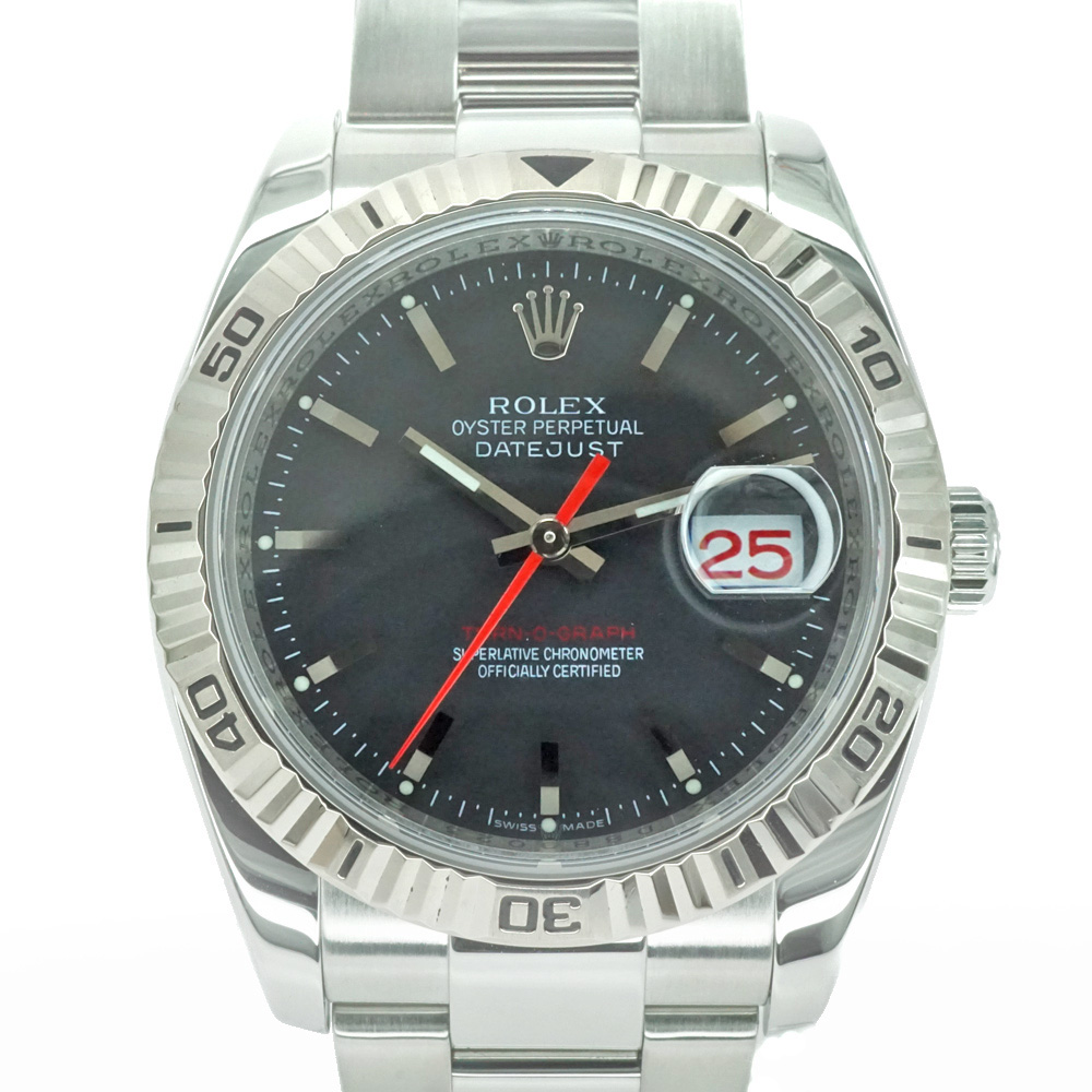 Rolex ロレックス 116264 ターノグラフ  ブラック【中古】