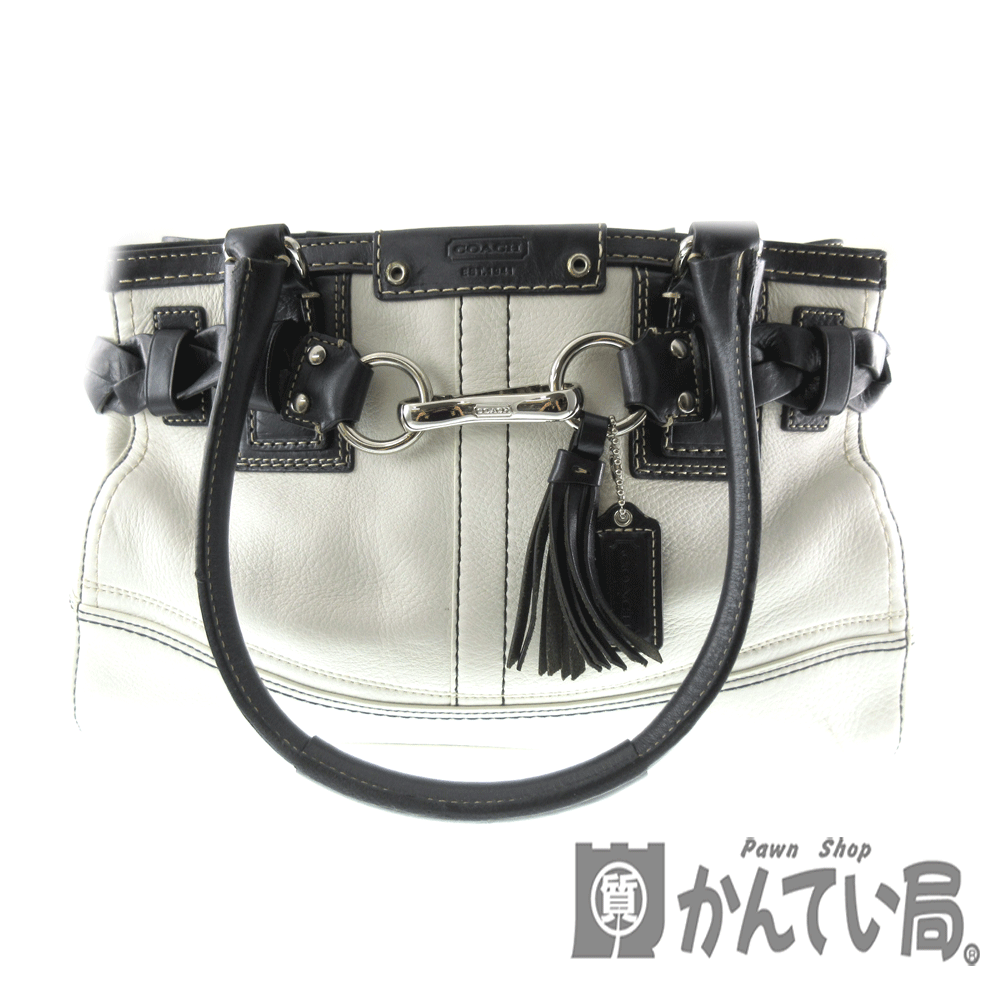 ✨極美品 COACH コーチ F13084 ハンプトンズ レザー トートバッグ 美品