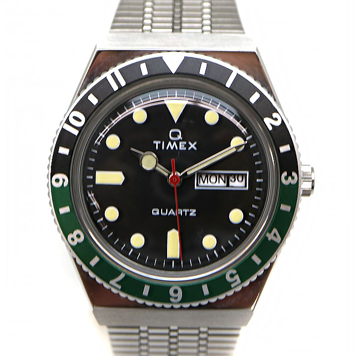 TIMEX【タイメックス】　TW2U60900　クォーツウォッチ　ステンレススチール　クォーツ　アンティーク調　両回転ベゼル　50m防水　USED-6【中古】　A21-6330　質屋　かんてい局茜部店