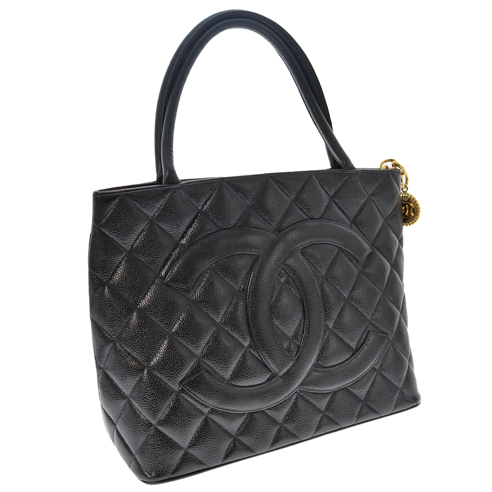 質屋かんてい局オンラインショップ / 春日井店 CHANEL【シャネル】A01804 復刻トート カバン 鞄 バッグ キャビアスキン レザー ...