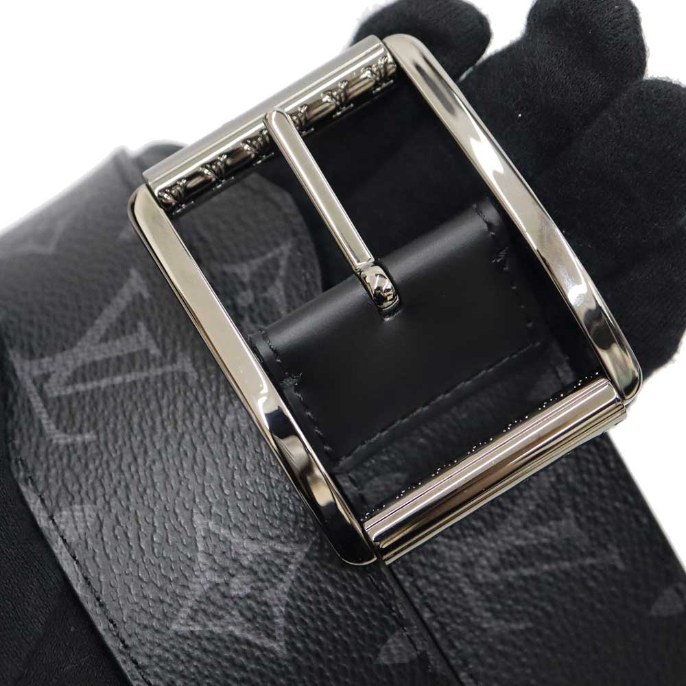 ルイヴィトン ベルト メンズ モノグラム M9044 箱、袋付き ブラック