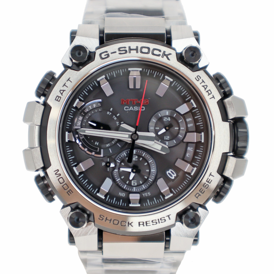 カシオ Casio MTG-B3000D-1AJF G-SHOCK タフソーラー シルバー【中古】