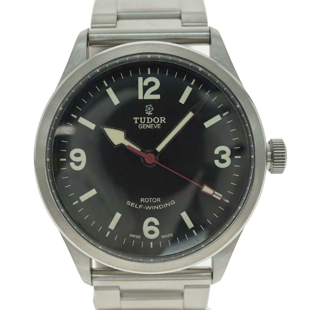 チューダー/チュードル TUDOR ヘリテージ レンジャー 79910 ブラック SS 自動巻き メンズ 腕時計