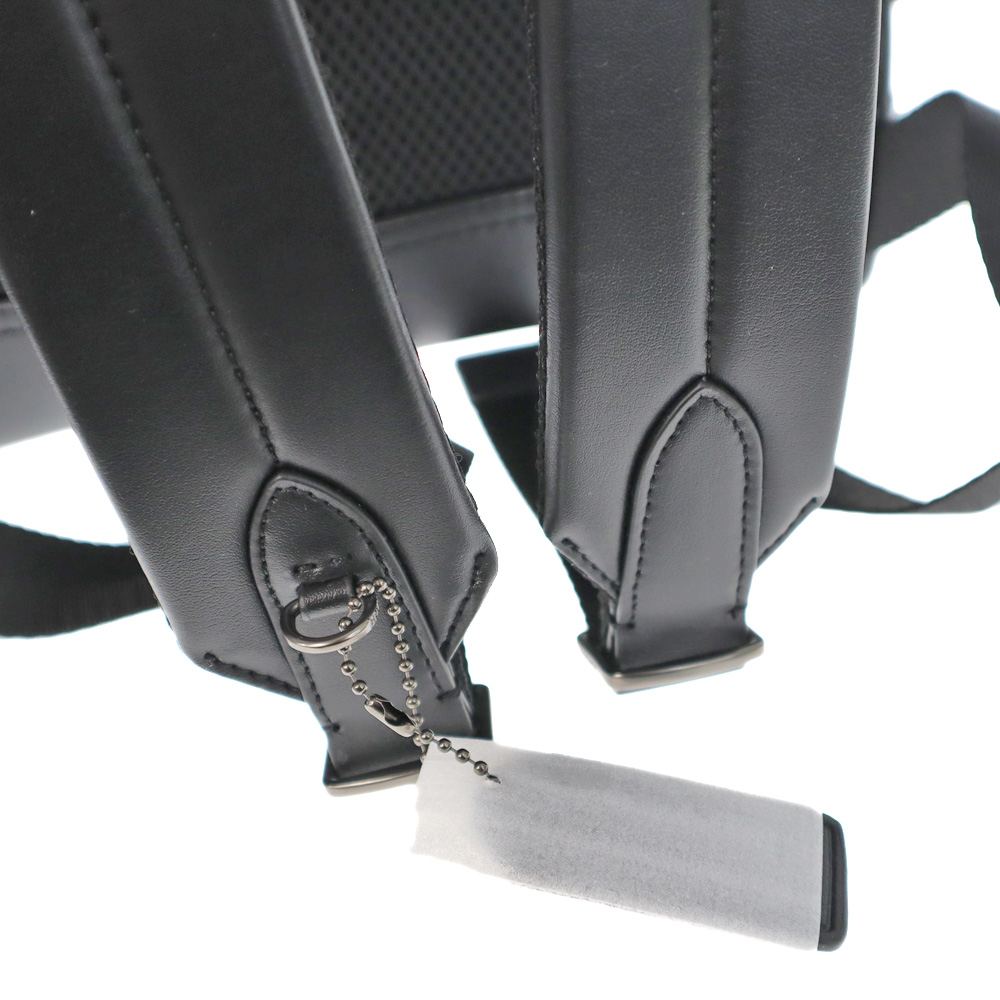 コーチ40344バックパック黒通学 通勤 レザー メッシュ シグネチャー 大容量 コーチ40344バックパック黒通学 通勤 レザー メッシュ シグネチャー 大容量