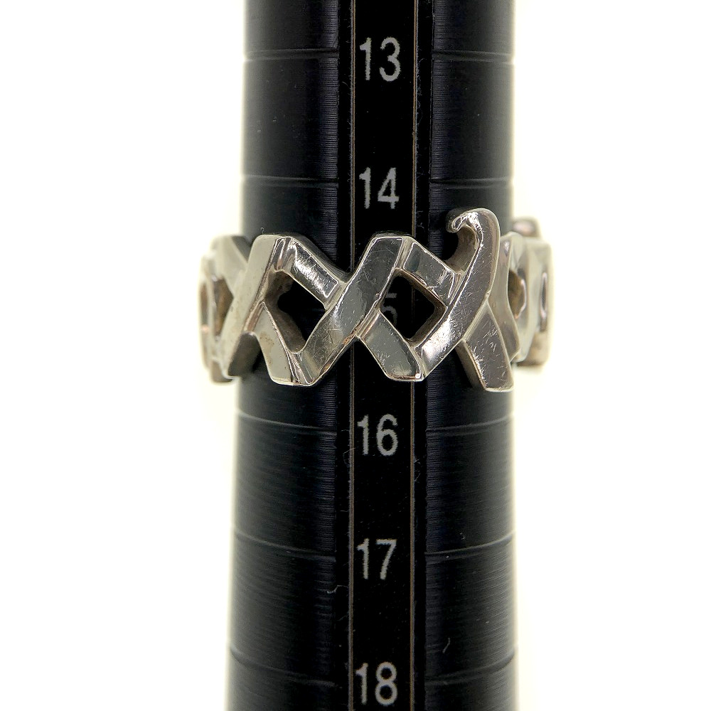 ティファニー ラブ＆キスリング SV925 #14 TIFFANY&Co. ティファニー