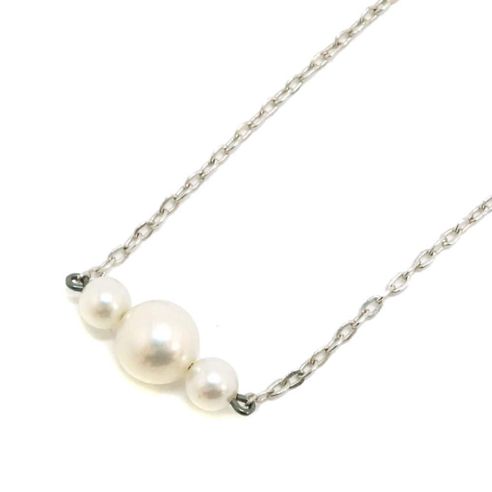 ミキモト パールネックレス スターリングシルバー 1960年代 日本