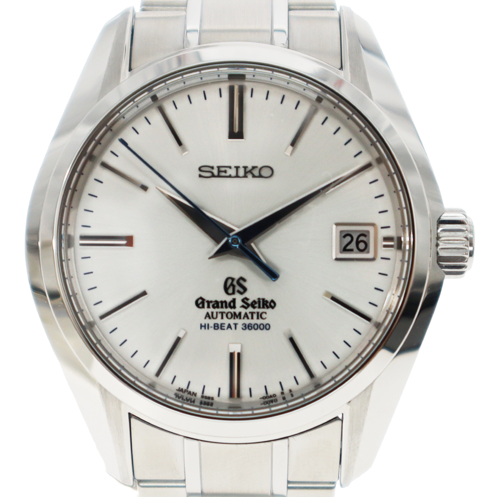 GRAND SEIKO【グランドセイコー】SBGH001 メカニカルハイビート36000 自動巻き 腕時計 デイト 9S85 裏スケ 日常生活防水 メンズ 【メーカー保証書付き】【メンテナンス済】　【中古】 USED-9 質屋かんてい局春日井店 k22-4320