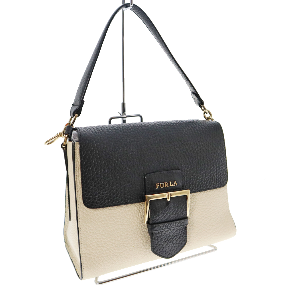フルラ2wayハンドバッグ 多角形 FURLA フルラ ショルダーバッグ MINI 