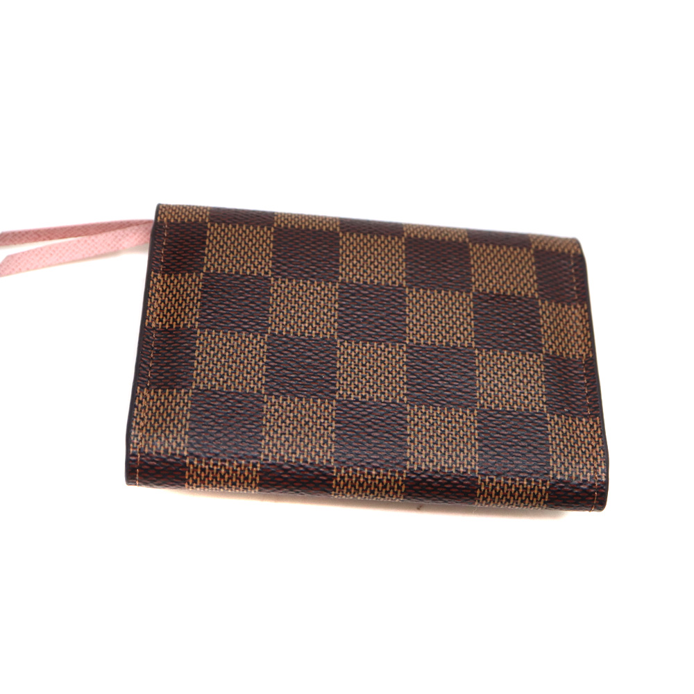 【中古美品】ポルトモネ・ロザリ ダミエ・エベヌ N64423【ルイヴィトン】 ルイヴィトン Louis Vuitton ダミエ ポルトモネ ロザリ N64423 2