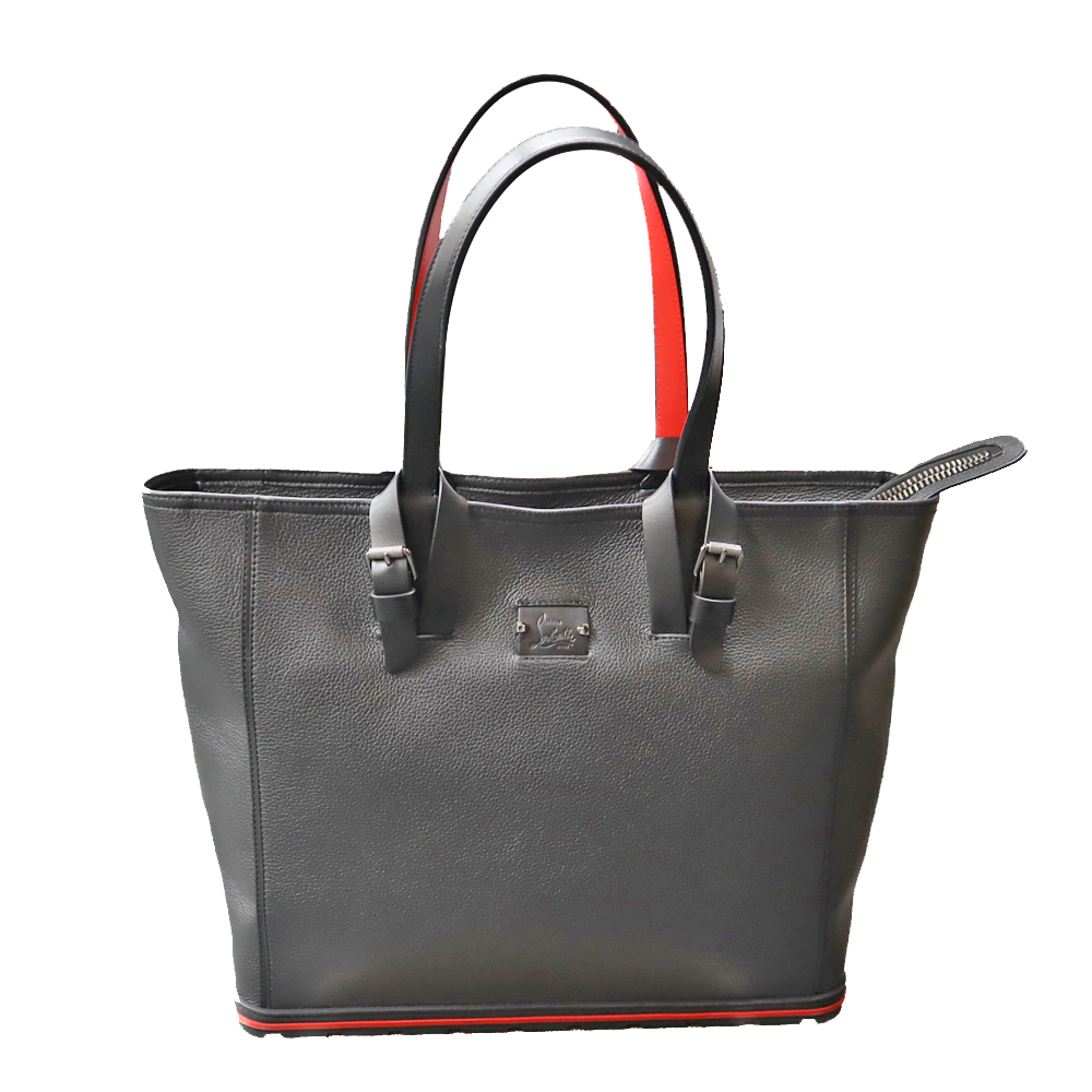 Christian Louboutin レザートートバッグ カバイカーブラック Kabiker ブラック カーフレザー - Bags - Men - Christian Louboutin