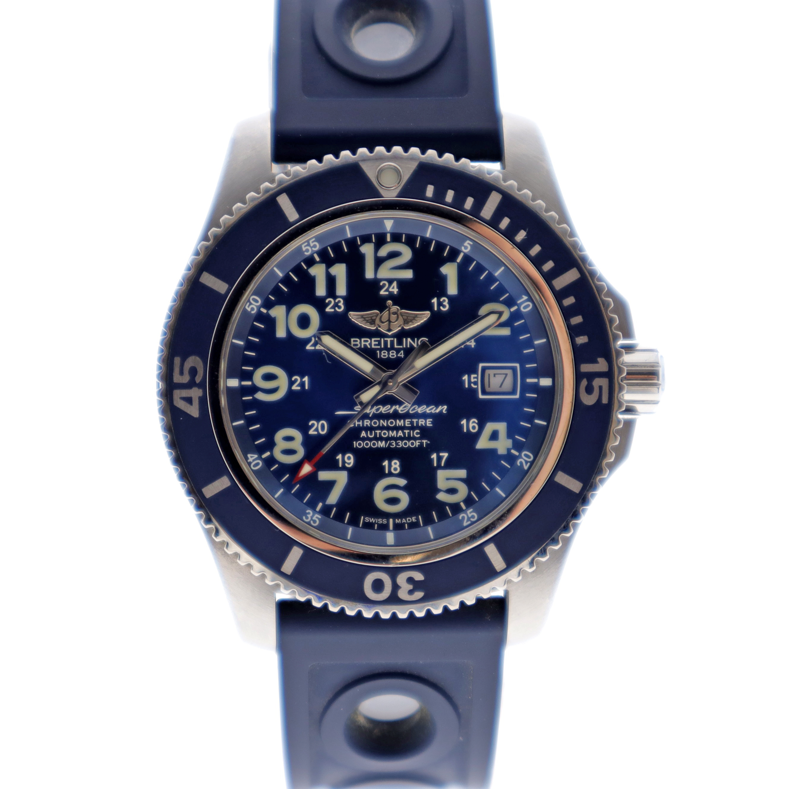 BREITLING ブライトリング  A17392 スーパーオーシャン2 44 ブルー 【中古】