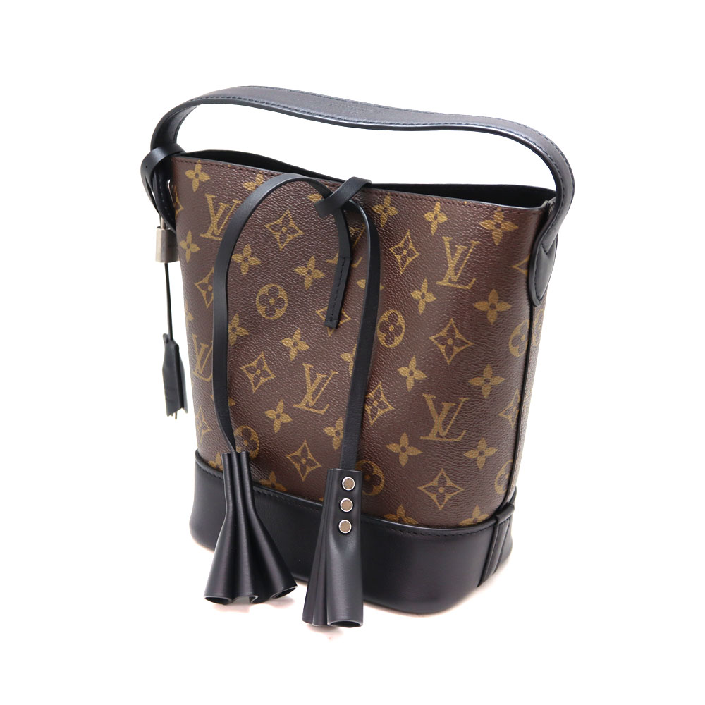 LOUIS　VUITTON【ルイヴィトン】　M94560　NM14PM　モノグラム・イドール　ハンドバッグ　モノグラムキャンバス　ブラウン系/茶色系　 ブラック系/黒色系　鞄　ブランド　LV レディース【中古】USED-7　質屋　かんてい局茜部店　A22-7723