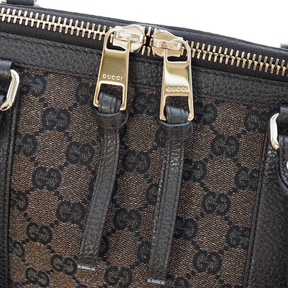 GUCCI GG柄 キャンバス×レザー トートバッグ GUCCI トートバッグ アビー GG柄 キャンバス×レザー A4可 肩掛け