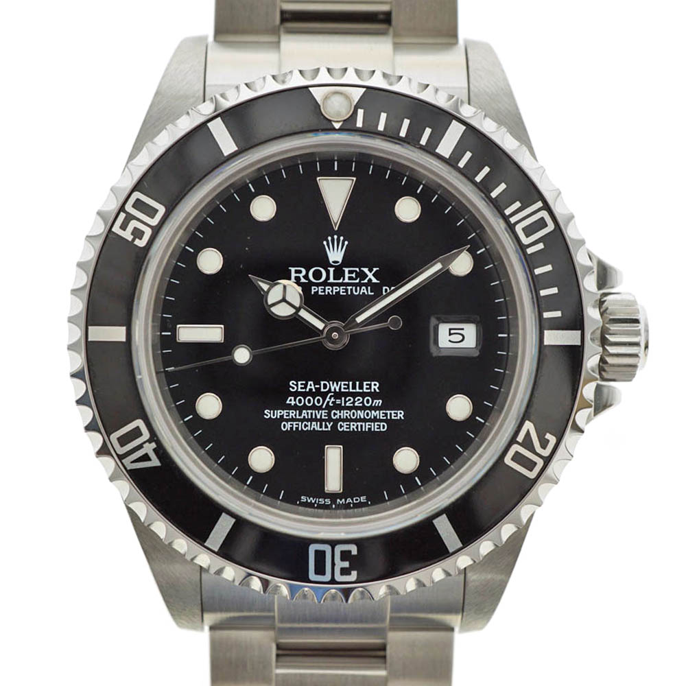 質屋かんてい局オンラインショップ / ROLEX【ロレックス】16600 シードゥエラー F番 自動巻 スポーツモデル SS ダイバーズ ステンレス  メンズ メンテナンス済 腕時計 【中古】USED-9 質屋 かんてい局 北名古屋店 n21-5450