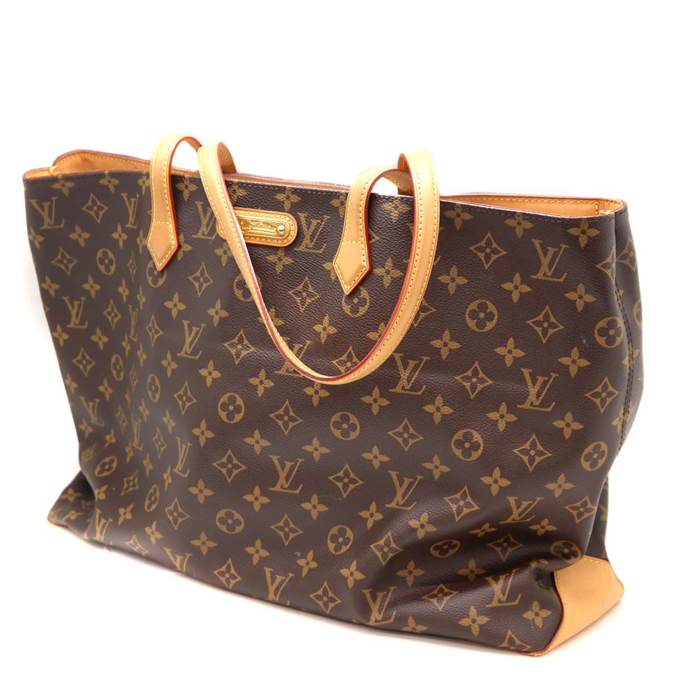 LOUIS VUITTON【ルイヴィトン】　M45645　ウィルシャーGM　ハンドバッグ　モノグラムキャンバス　ブラウン系/茶色系　かばん　 レディース【中古】USED-6　質屋　かんてい局茜部店　A22-7861