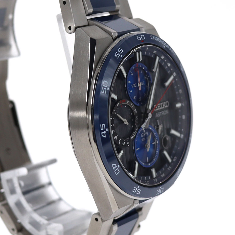 中古 セイコー SEIKO SBXC165 ブラック メンズ 腕時計 中古 セイコー