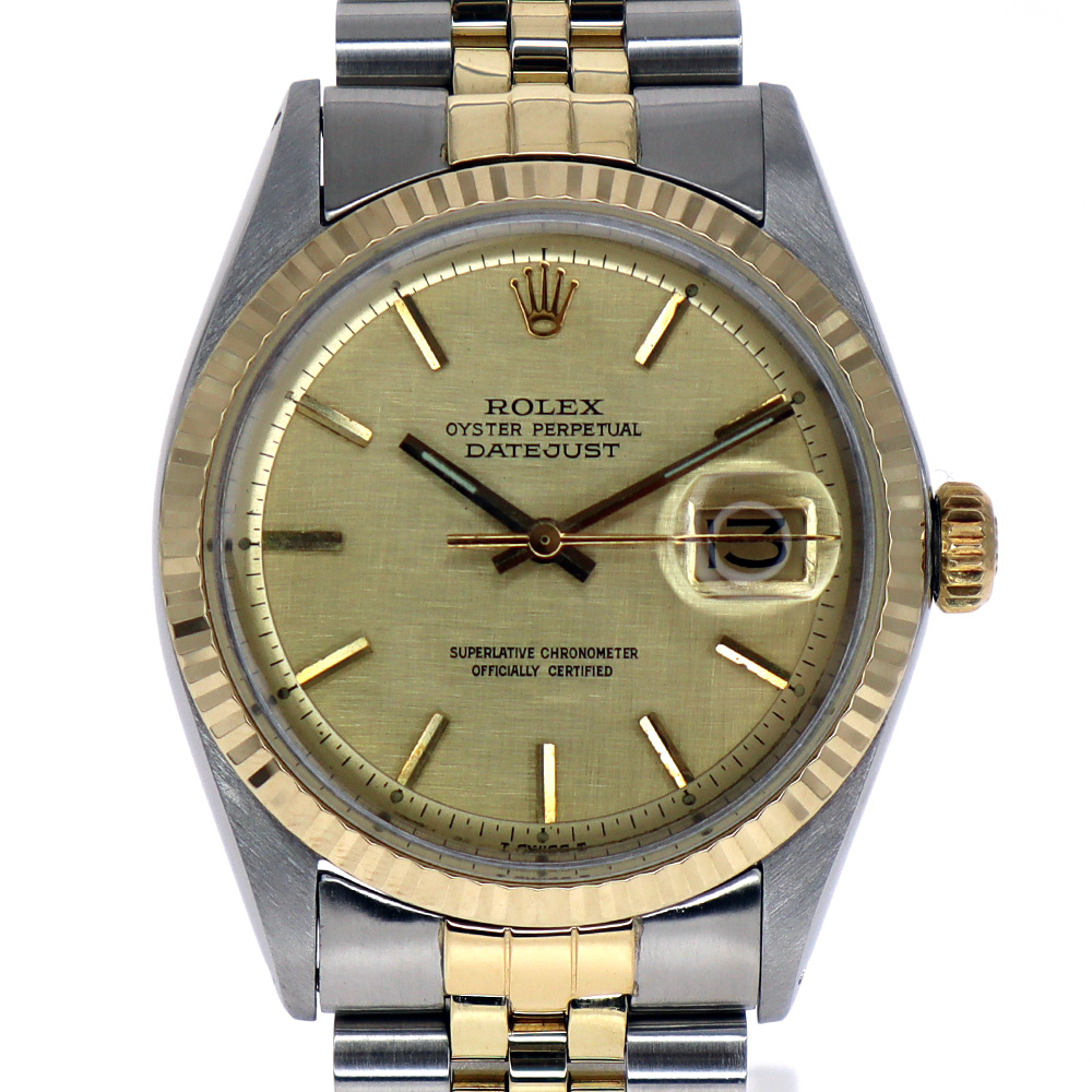 ロレックスデイトジャスト16233 ロレックス純正 16013 16233 コンビ