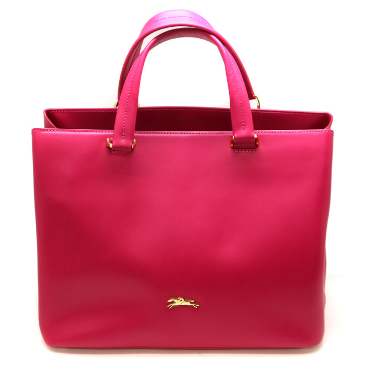 ロンシャン レザー ハンドバッグ ピンク系 ロンシャン Longchamp ル  