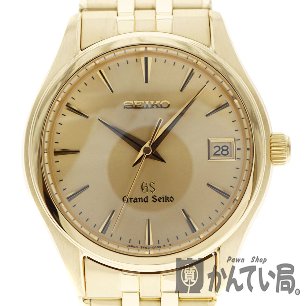 質屋かんてい局オンラインショップ Grand Seiko グランドセイコー Sbgx018 クオーツ 9f62 0a40 金無垢 K18yg イエローゴールド メンズ 腕時計 中古 Used 9 質屋 かんてい局北名古屋店 N 4748
