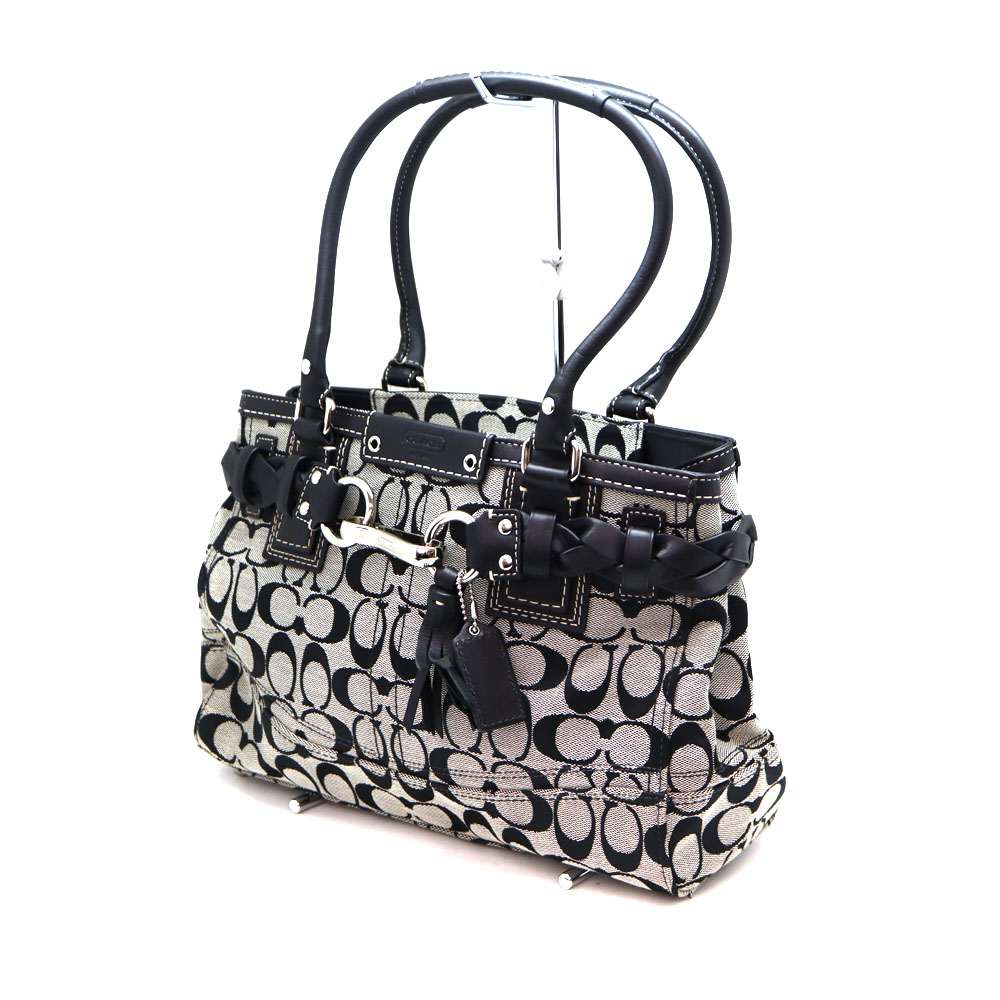 COACH】型番：F15665 シグネチャートートバッグ