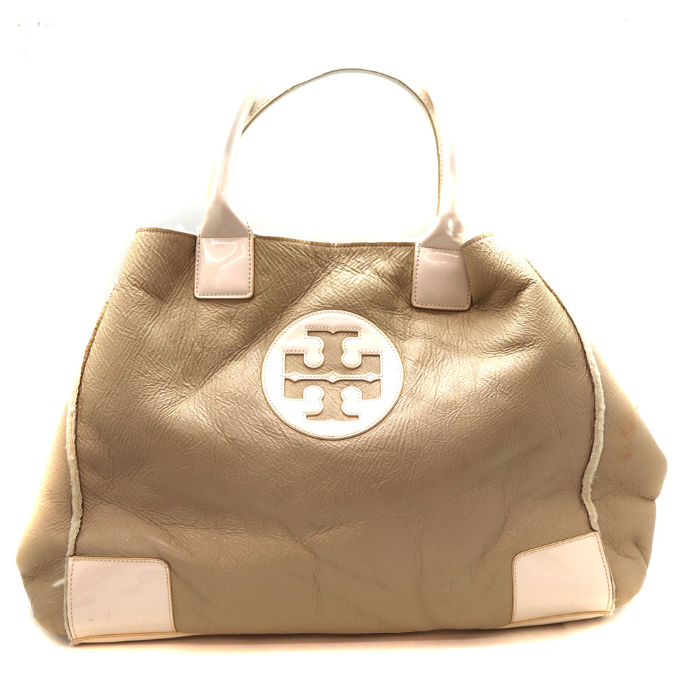 TORY BURCH トリーバーチ フェイクムートントートバッグ - トートバッグ