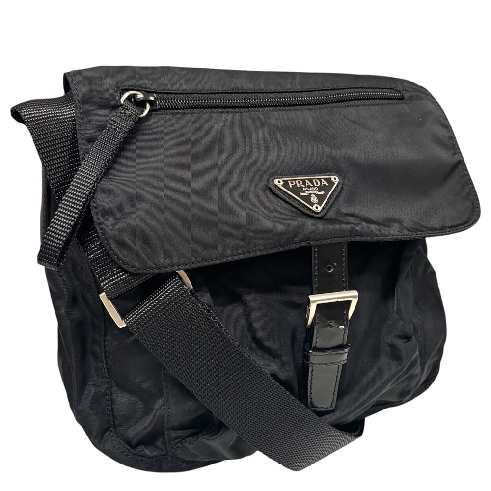 PRADA プラダ トライアングルロゴ ショルダーバッグ BT8994 ブラック 質屋かんてい局オンラインショップ / プラダ PRADA BT8994 フラップ