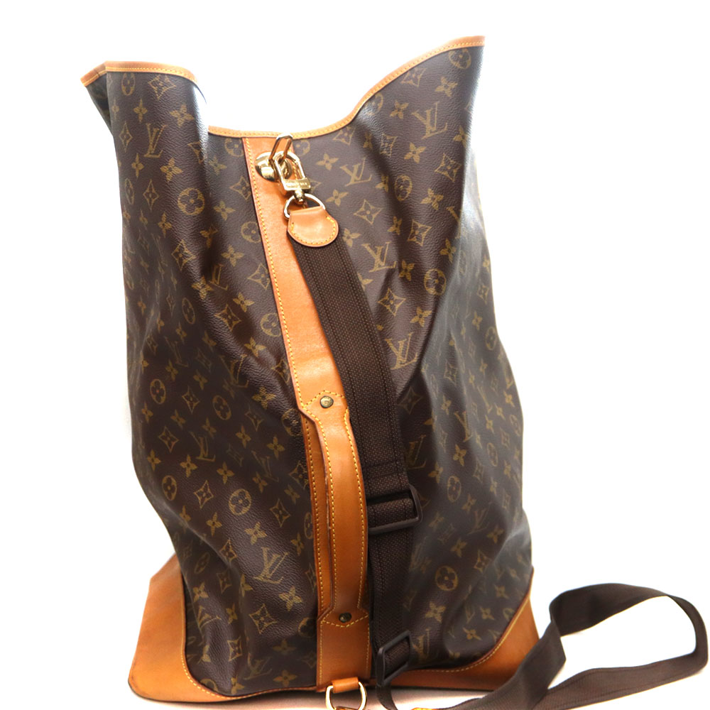 質屋かんてい局オンラインショップ / LOUIS VUITTON【ルイヴィトン】 M41235 サック・マリーン・バンドリエール モノグラムキャンバス  ショルダーバッグ ブラウン系/茶色系 鞄 大容量 ユニセックス 【中古】 USED-6 質屋 かんてい局茜部店 A22-8380