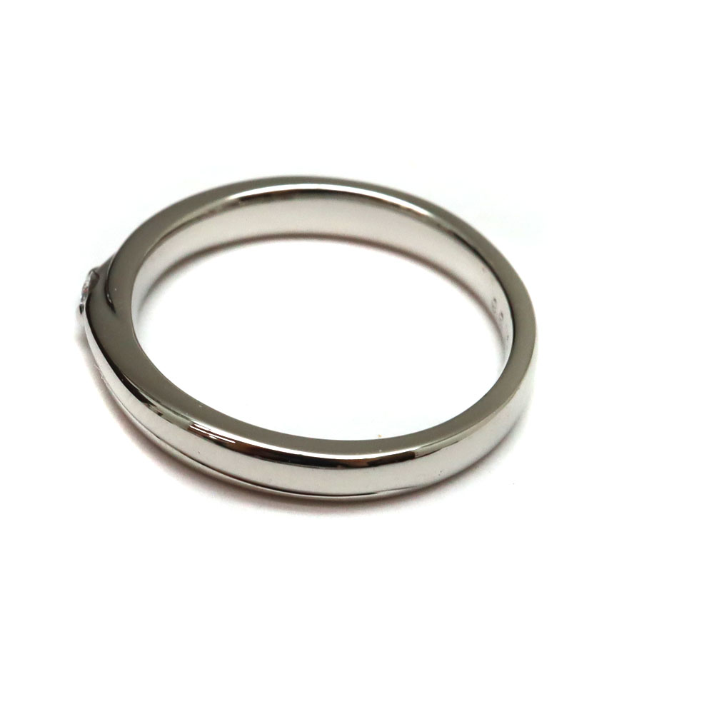 美品  リング 指輪  Pt950 ダイヤ 0.36ct G