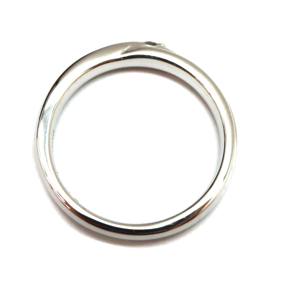 美品  リング 指輪  Pt950 ダイヤ 0.36ct G