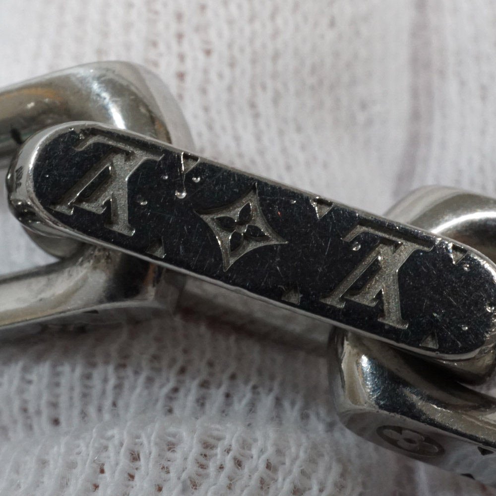 ルイヴィトン M00687 コリエチェーンモノグラムブレスレット メンズ L ルイ・ヴィトン(LOUIS VUITTON)ルイ・ヴィトン コリエ チェーン