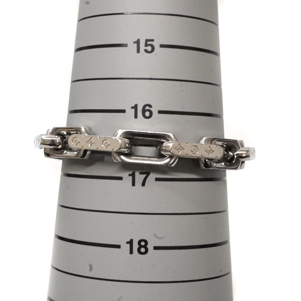 ［ふ］ルイヴィトン M00687 チェーンモノグラムブレスレット LOUIS VUITTON ルイヴィトン モノグラム チェーン ブレスレット