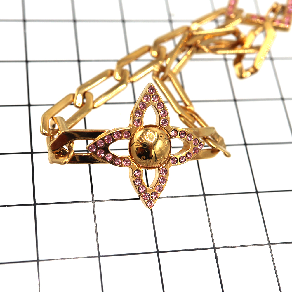 LV インザスカイゴールドロゴモノグラムフラワー ブレスレット 【公式