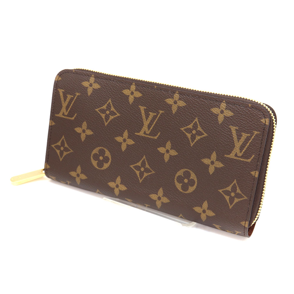 質屋かんてい局オンラインショップ / LOUIS VUITTON【ルイ ヴィトン】 M42616 ジッピー・ウォレット ラウンドファスナー財布  モノグラムキャンバス/PVC 茶色系/ブラウン系 LV ユニセックス【中古】USED-9 質屋 かんてい局茜部店 A22-8596