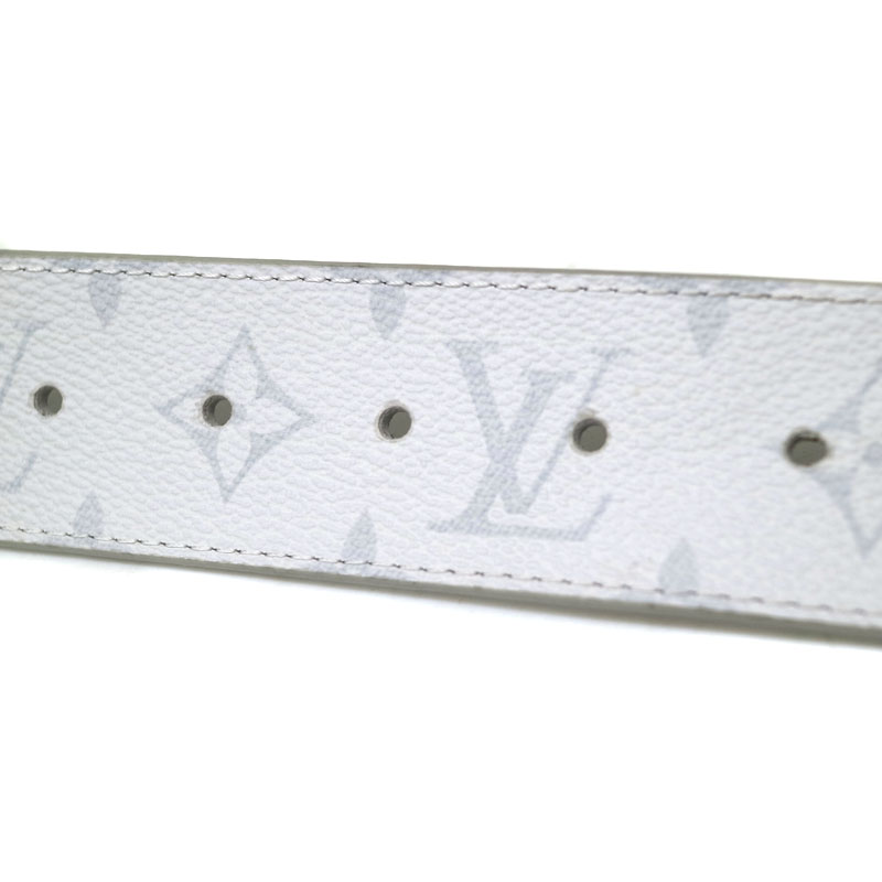⭐️希少 ルイヴィトン サンチュール イニシャル マルチカラー ベルト ホワイト ⭐️希少 ルイヴィトン サンチュール イニシャル マルチカラー