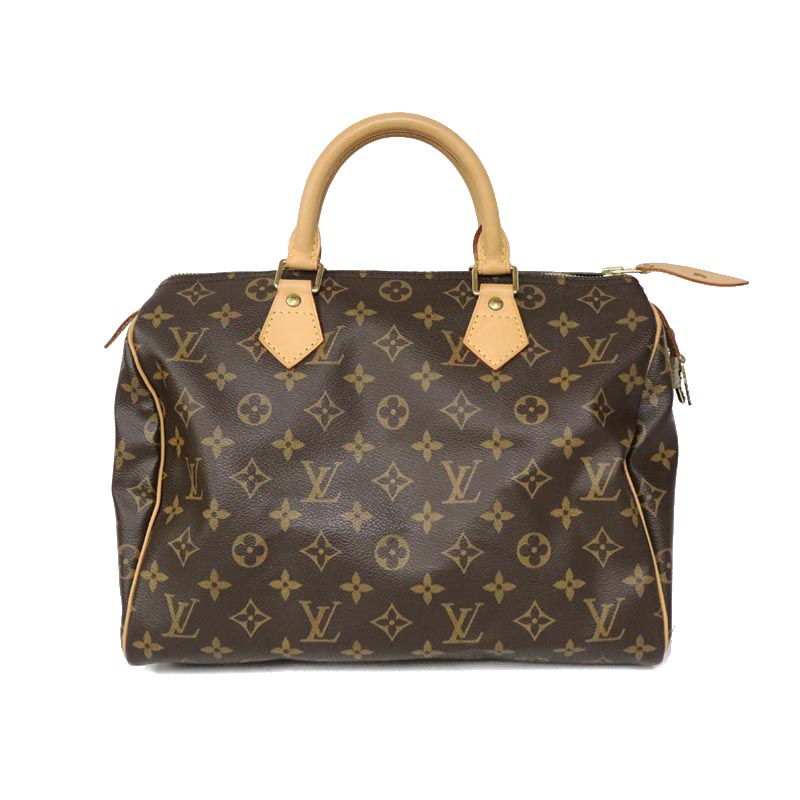 質屋かんてい局オンラインショップ / LOUIS VUITTON 【ルイ・ヴィトン】M41526 スピーディ30 モノグラム キャンバス ブラウン系  ハンドバッグ レディース【中古】USED-7 質屋 かんてい局 小牧店 c22-5718