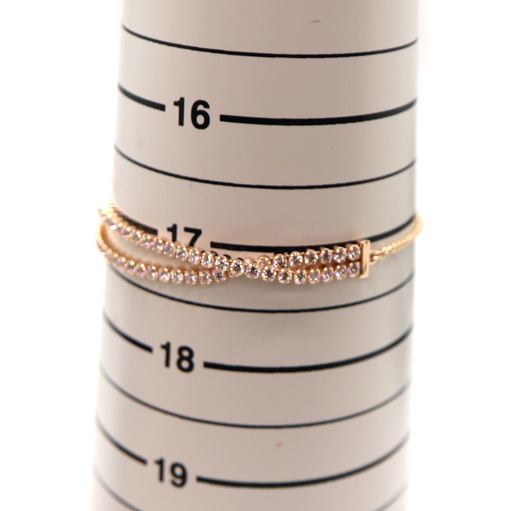 質屋かんてい局オンラインショップ / 茜部店 SWAROVSKI【スワロフスキー】 5224182 Subtleブレスレット 金属素材 ...