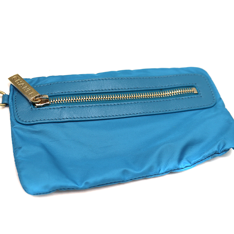 CHANEL ネイビーラメ混ツイード巾着ショルダー CHANEL ネイビーラメ混ツイード巾着ショルダー - メルカリ