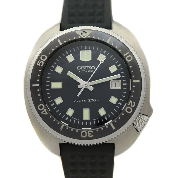 質屋かんてい局オンラインショップ / SEIKO【セイコー】SBDX031/8L35 プロスペックス セカンドダイバー 植村 スキューバ 自動巻き  オートマチック 復刻 メンズ 200m防水 SS ステンレススチール ラバー 腕時計【中古】USED-7 質屋かんてい局茜部店 a22-7172