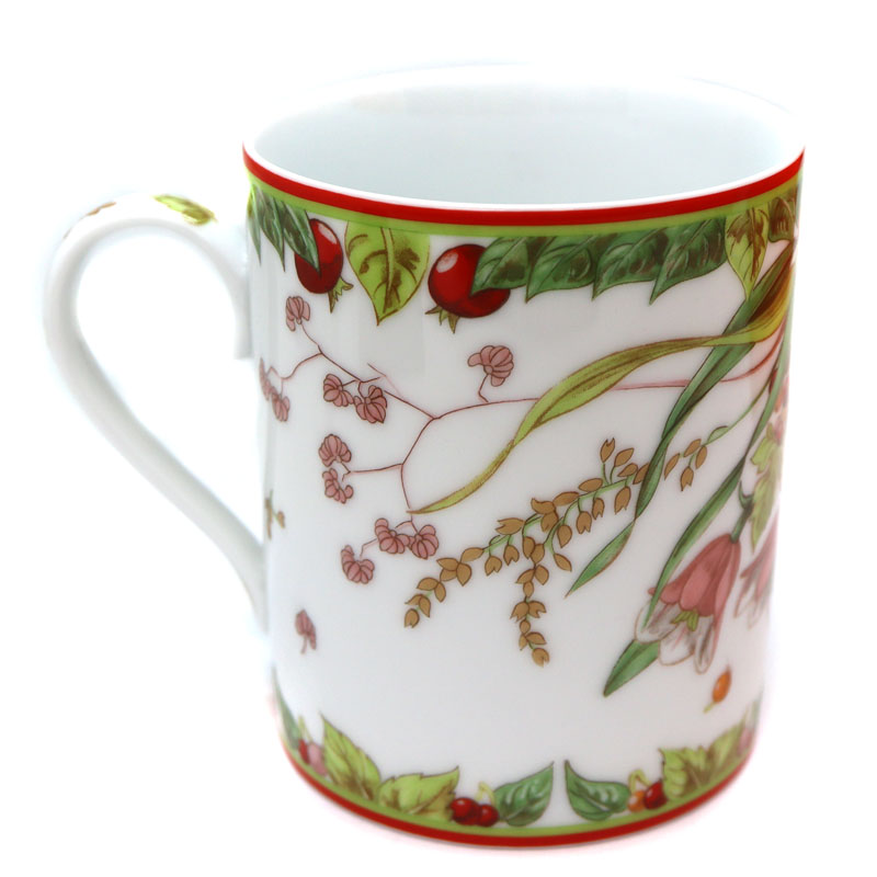 中古】エルメス カップアフリカ マグカップ 1個 動物 アニマル  