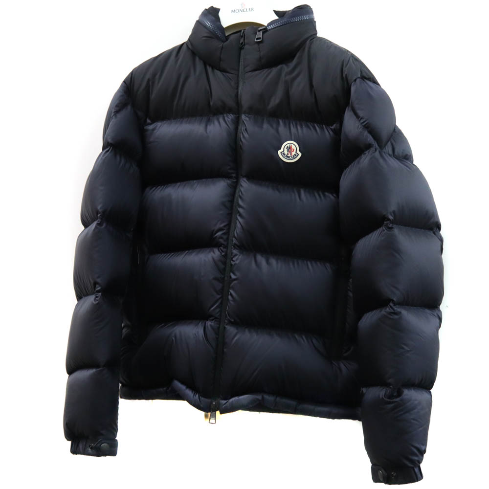 モンクレール Moncler PEUPLIER ダウンジャケット ネイビー ブラック メンズ【中古】