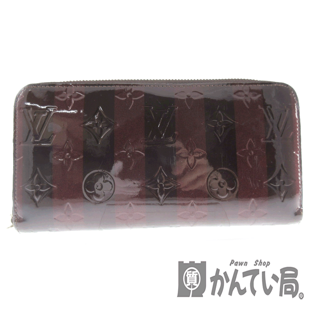 質屋かんてい局オンラインショップ / LOUIS VUITTON【ルイヴィトン】M91717 ジッピー・ウォレット ヴェルニ アマラント(パープル系)×ルージュフォーヴィスト(ワインレッド系)  ブランド ファッション レディース 長財布 ウォレット【中古】USED-B【6】k20-5561 質屋 かん ...