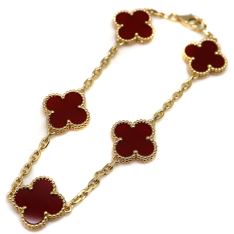質屋かんてい局オンラインショップ / Van Cleef&Arpels【ヴァンクリーフ＆アーペル】 ヴィンテージアルハンブラブレスレット
