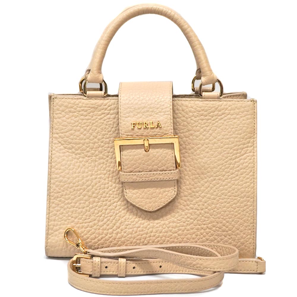 FURLA フルラ 2wayショルダーバッグハンドバッグ ベージュ 本革 FURLA（フルラ） 2WAYバッグ - ベージュ レディース : ZOZOTOWN Yahoo